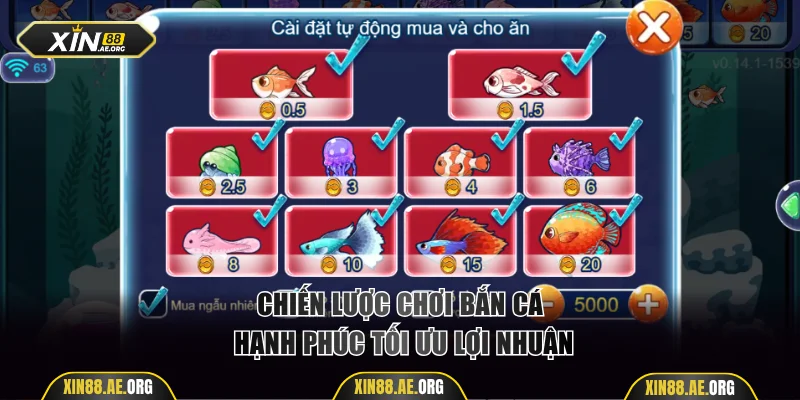 Chiến lược chơi Bắn Cá Hạnh Phúc tối ưu lợi nhuận